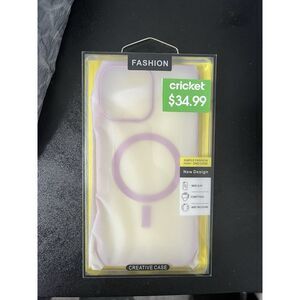 Creative Case Fashion Clear And Pink‎ iPhone 13 Pro Max